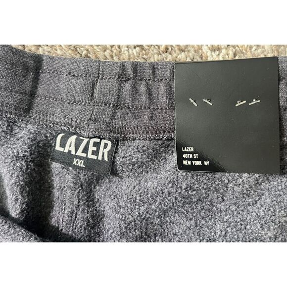 NWT Men's Lazer Charcoal Jogger XXL Workout Lounge Sleep Soft - Picture 5 of 8